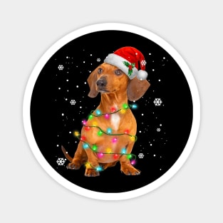 Dachshund Dogs Tree Christmas Sweater Xmas Gifts Magnet